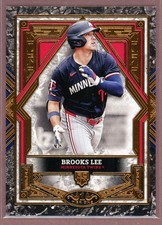 2025 Topps Tier One Baseball Bronze Tier 3 #71 Brooks Lee RC (Twins)