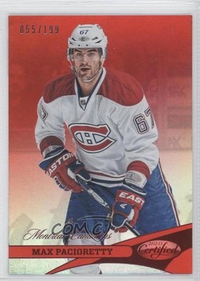 2012-13 Certified Mirror Red 55/199 Max Pacioretty #67 0y6