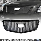 Front Bumper Grille For 2015 2016-2020 Cadillac ATS Black Mesh Honeycomb Grill