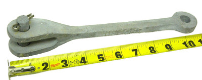 11EL10-15 10'' Extension Link Clevis Pin 15000lb Galvanized Steel Utility NEW