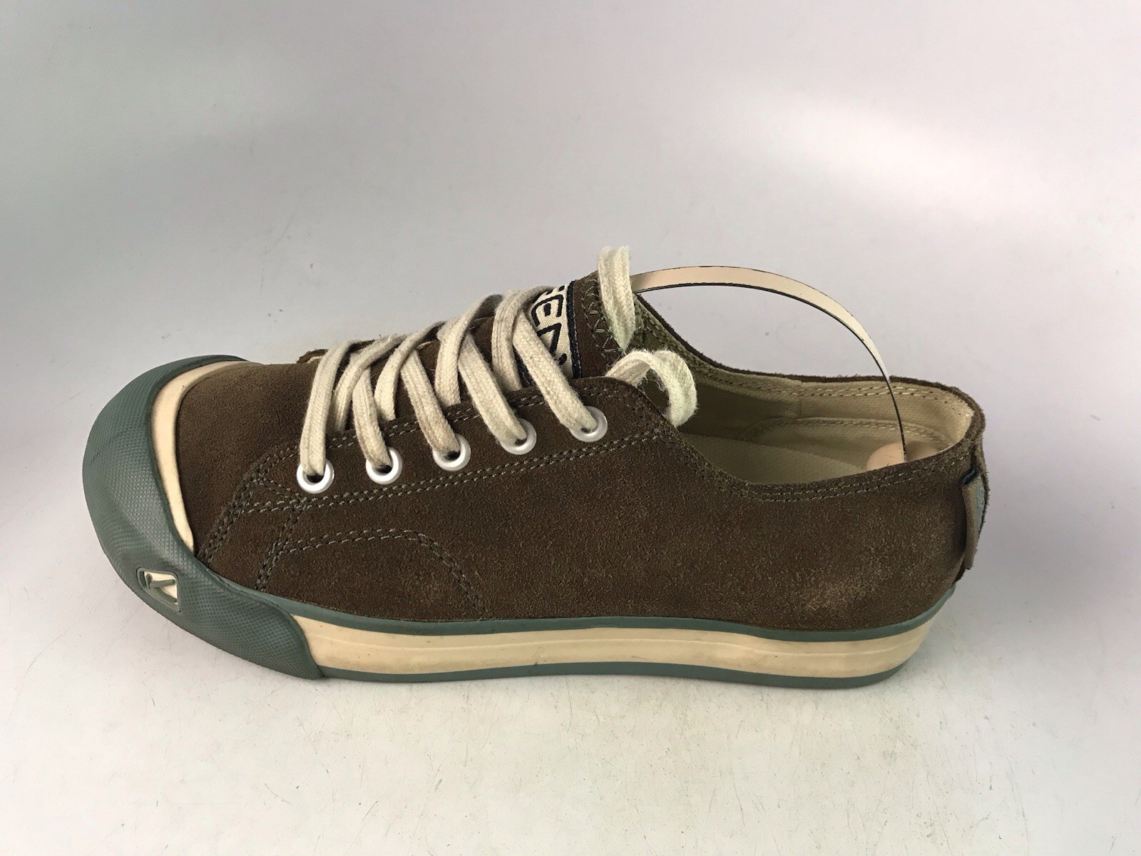 Sneaker casual da donna Keen Coronado scamosciata marrone blu bordo taglia 6 5 US