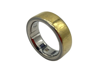 Oura Ring 4 Smart Ring (2024) Activity Fitness Tracker Size 10 / Gold UDAC