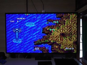 Terra Cresta II 2 PC Engine Turbo Grafx Hu Card Retro Used Game Good NTSC-J JP