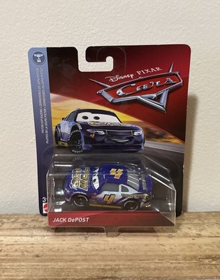 Mattel Disney Pixar Cars 3 Jack DePost #4 Tow Cap Piston Cup Racers