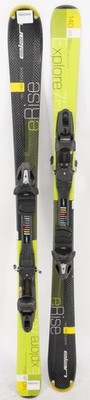 スキー ELAN 140 cm Ski with Bidings and Poles Elan Wildcat 83 C Ski System with EL 9.0 GW Bindings (Women's