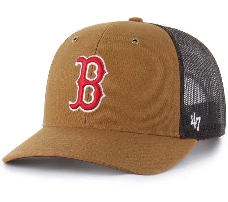 Carhartt x '47 Boston Red Sox Team MLB Trucker Snapback Hat Cap