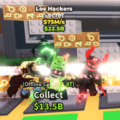 Los Hackers 75M/s RARE Steal a Brainrot