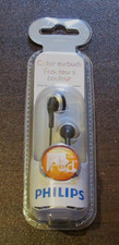 Philips Earbuds Color Tunes SHE2640 Headphones - Silver/Black New In Package