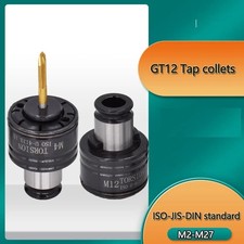 Taps Collet GT12 M2-M16 ISO DIN JIS Standard Tool Holder Chuck Clamping Overload
