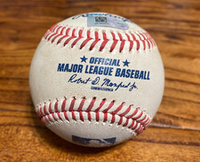 Reds vs Giants Game Used Baseball 6/25/2022 Logan Webb to Kyle Farmer MLB Auth