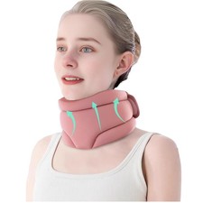 leeveel Neck Brace Cervical Collar, Braces for Pain and Pink