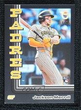 2024 Topps Brooklyn Collection Black 19/75 Jackson Merrill #19 16wc