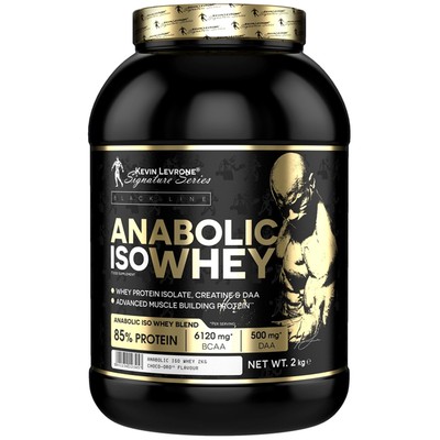 (38,50 EUR/kg) Kevin Levrone Anabolic ISO Whey Protein 2kg Pulver Dose Eiweiß