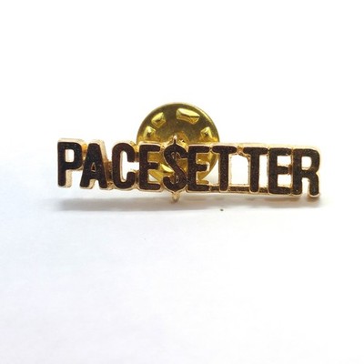 Pacesetter Sales Award Pin Motivational Achievement Employee Bonus Badge