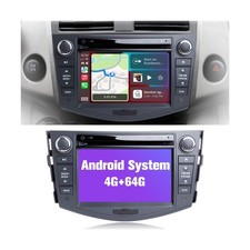 Radio for RAV4: 64G Andriod 13 Car Stereo with Bluetooth AM FM DVD Player Car...