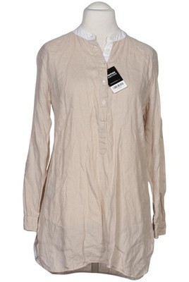 Mrs HUGS Bluse Damen Oberteil Hemd Hemdbluse Gr. M Beige #oo5fya6