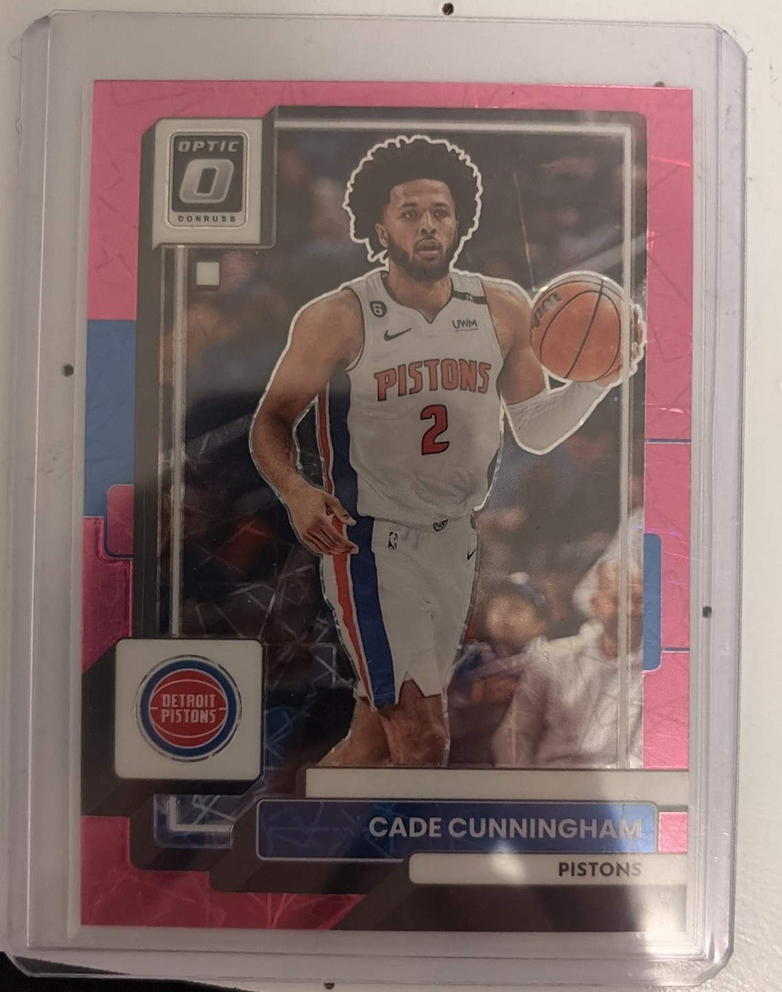 2022-23 Panini Donruss Optic - Cade Cunningham #92 Pink Velocity Prizm /79