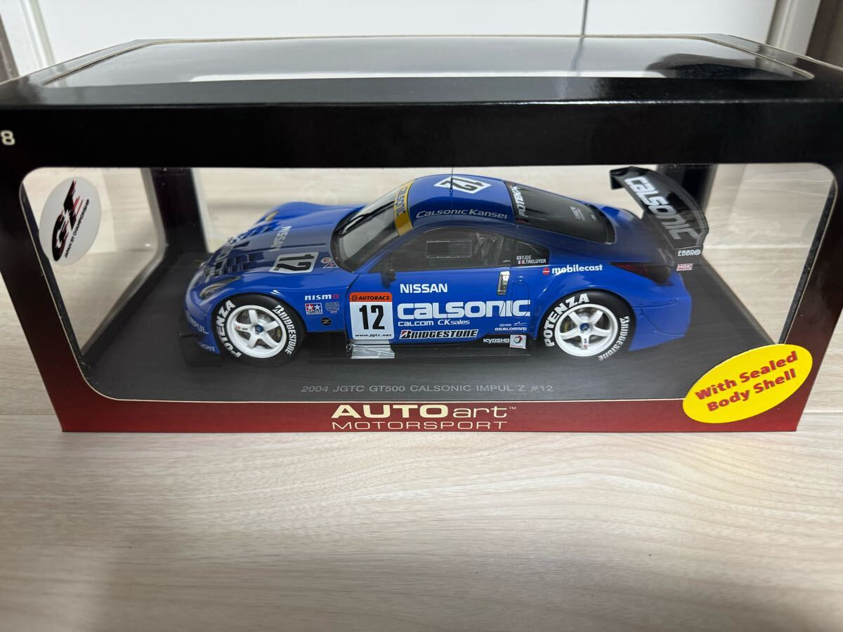 1/18 Autoart 2004 Jgtc Gt500 Calsonic Impul Z 12 Nissan | eBay