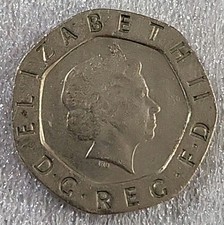 Great Britain 20 Pence 2007 - Tudor Rose *C789