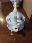 Midcentury Arthur Wood "Blue Rose" Porcelain Teapot #6317 - Made in England — photo 2