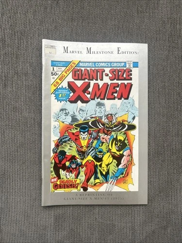 Reprint Of Giant Size X-Men #1 1975 - Vintage Marvel Comic Book