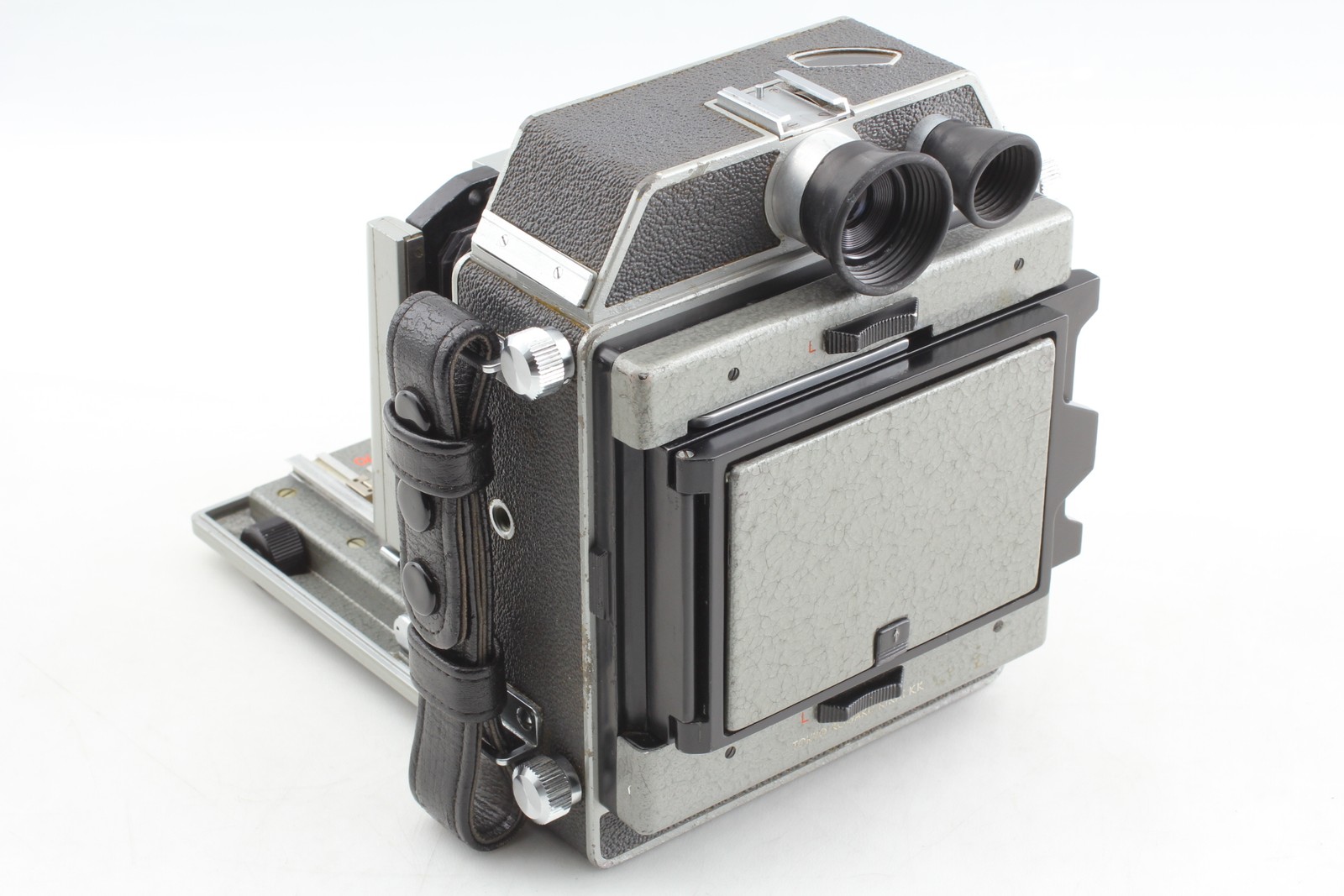 [Exc+5] Horseman 970 Film Camera Topcor 105mm f/3.5 Lens 8EXP 6x9 From JAPAN