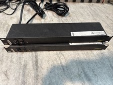 LOT OF 2 Geist Power Distribution Unit  Power Strip Panel 6 Outlet Working!