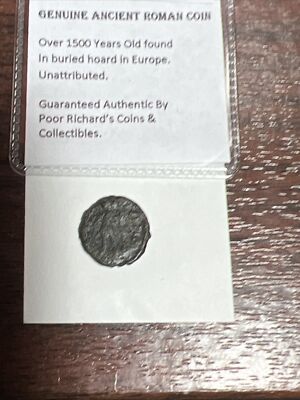 Ancient Imperial Roman 3rd-4th Cent. AD. Genuine Age of Constantine. 20mm. R1493