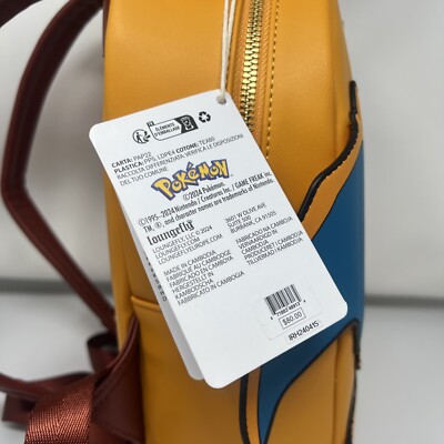 Mini Sac à Dos Loungefly Pokémon – Dracaufeu (Charizard) – Neuf Avec étiquettes – Édition Limitée