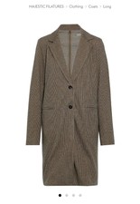 Majestic Filatures 1 - Houndstooth Cotton Coat