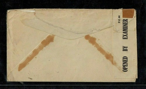 Bermuda WWII Numbered Naval Censor Cover #8181 Normal Type 6e - Picture 2 of 2
