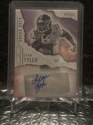 2023 SAGE Low Series - Sneak Peek Autographs - #SPA-ST Sean Tyler (AU, RC)