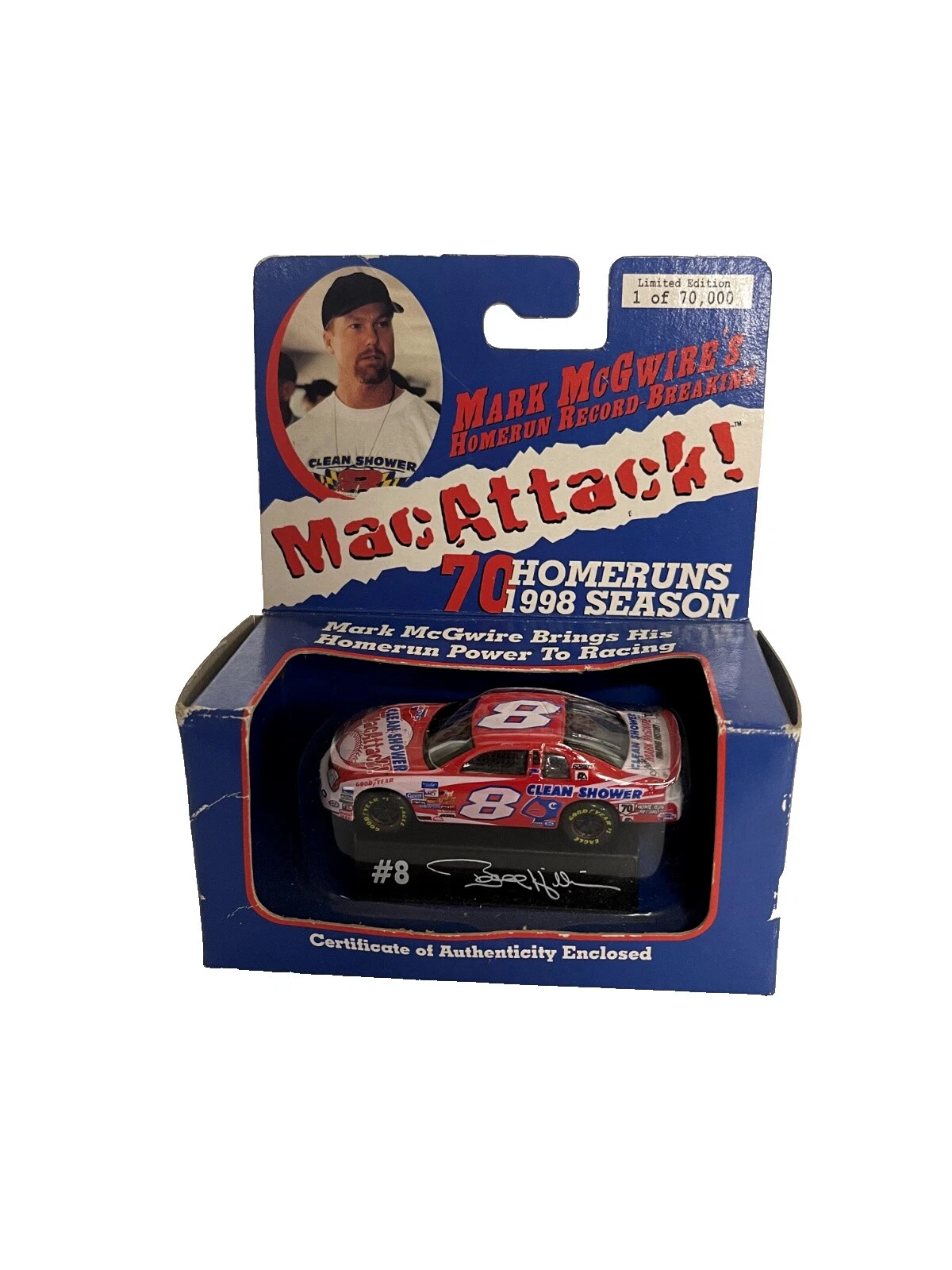 Autos de carrera NASCAR Diecast Milestone