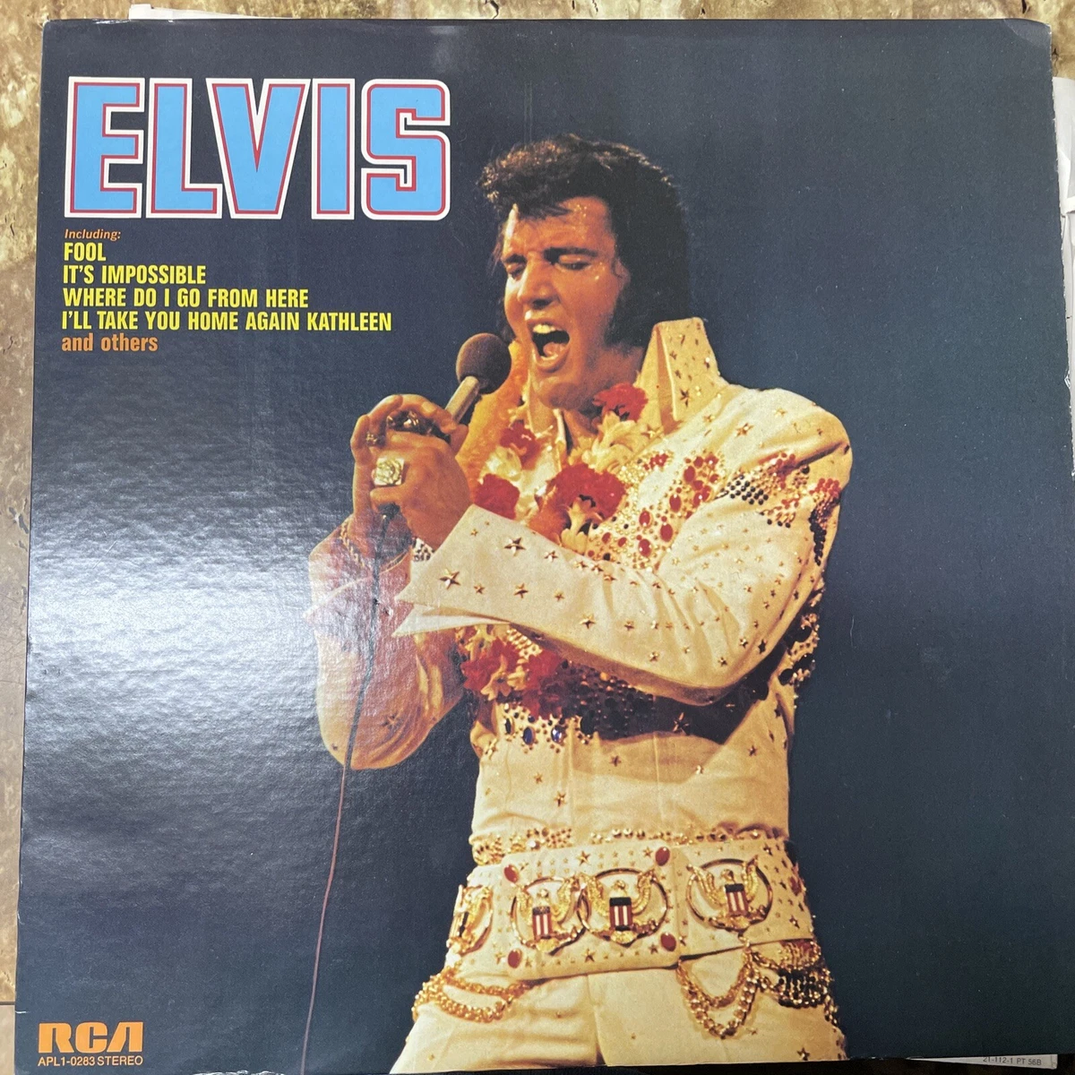 ELVIS PRESLEY Elvis [1973] (Fool, It's Impossible) 78635028324 | eBay