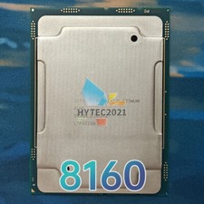 Intel Xeon Platinum 8160 SR3B0 2.1GHz 24Cores 33MB 150W LGA3647 CPU Processor