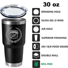 Cadillac Logo 30 oz Insulated Tumbler | For those car buffs