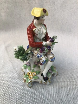 Figurine Edmé Samson Milieu 19ème Porcelaine - Photo 1/4