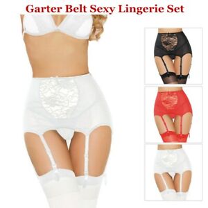 Adjustable Suspender Belt Womens Lace Suspenders G-String Lingerie Set Stockings Adjustable Suspender Belt Womens Lace Suspenders G-String Lingerie Set Stockings