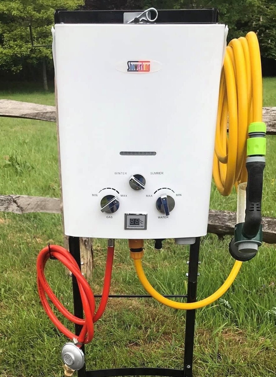 Portable Horse Shower E5 from Showerking; Hot Water for Horses; L5 flow |  eBay