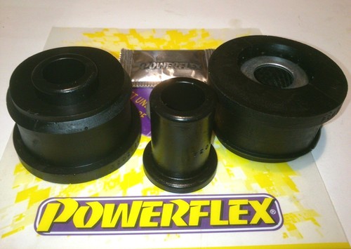 2 Pu-Buchsen Querlenkerlager Exzentrisch VA BMW E30 E36 Compact Z3 M3 Powerflex - Bild 2 von 10