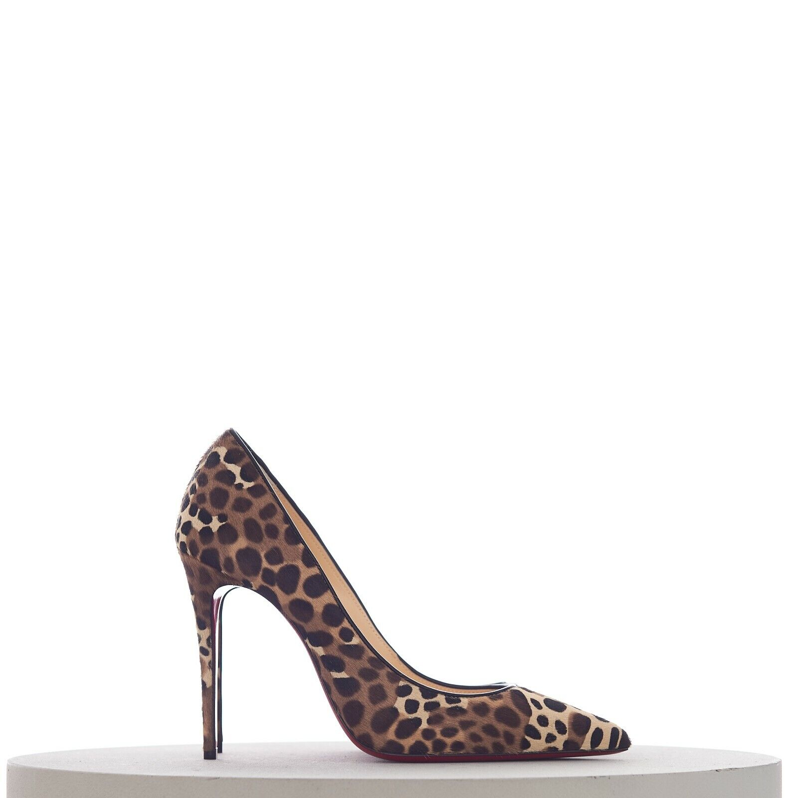 CHRISTIAN LOUBOUTIN 895$ Kate 100mm Pumps In Leopard Print Pony Leather |  eBay