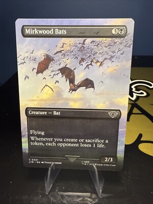Mirkwood Bats (Borderless) Universes Beyond: The Lord of the Rings