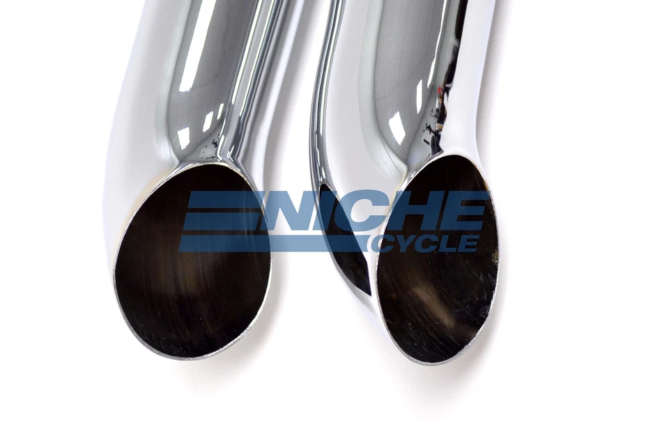 Silenciadores de rendimiento cromados Honda GL1000 Gold Wing 1000 Touring Foto 3 de 4