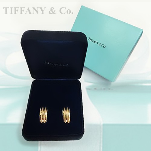 Tiffany & Co. Atlas 1995 18K Gelbgold Ohrringe ECHT ORIGINAL - Bild 2 von 10