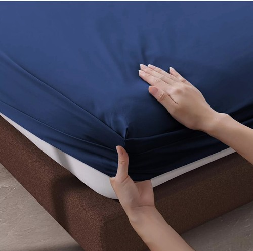 Extra Deep Fitted Bed Sheets - Single, Double, King & Super King (25cm/40cm) - Picture 35 of 85