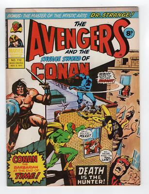 1970 MARVEL AVENGERS #74 & CONAN THE BARBARIAN #28 2ND MONICA LYNNE RARE KEY UK