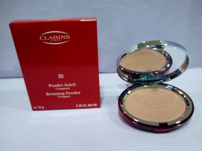 CLARINS PULVER SOLEIL COMPACT - BRONZING POWDER SOLEIL DORE 20 - GR.10