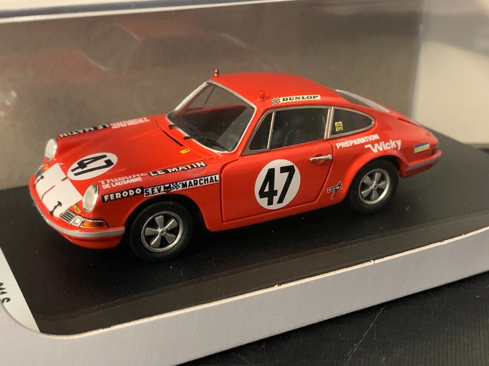 Trofeu DSN192 Porsche 911 24h Le Mans 1971 No.47 Cochet Selz miniature 1/43