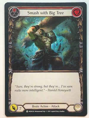 Flesh And Blood Monarch Smash with Big Tree (Red) MON226 NM/M