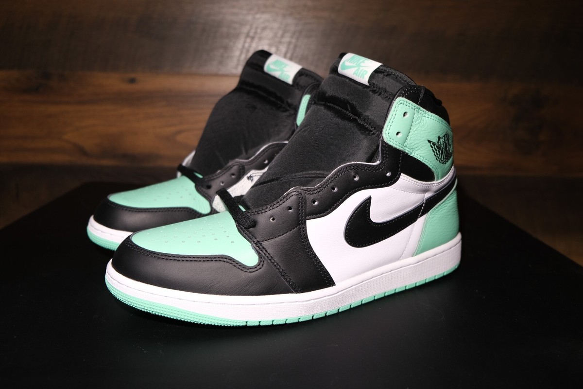 Nike Air Jordan 1 Retro High OG Green Glow Size 14 New | eBay